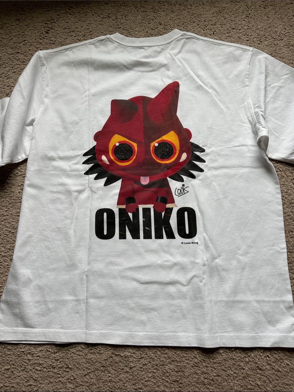 Oniko white T-Shirt from Complexcon 2026 size L